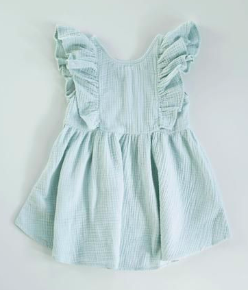 Blue dress for toddler girl