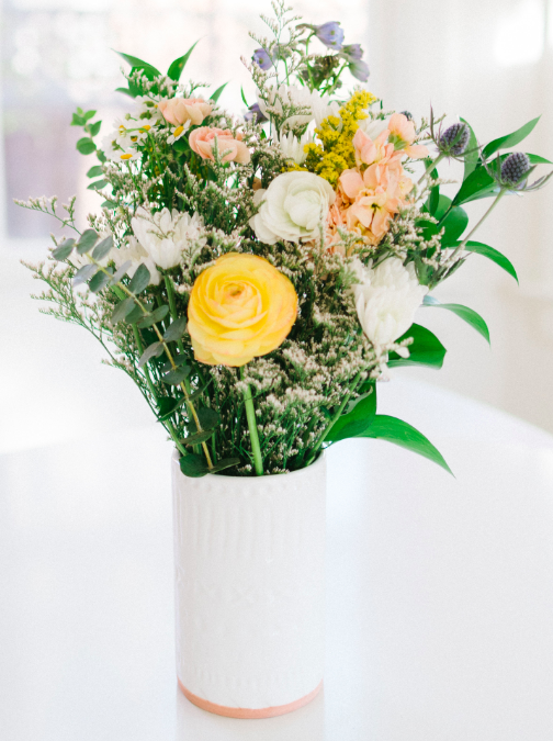 flower bouquet in vase