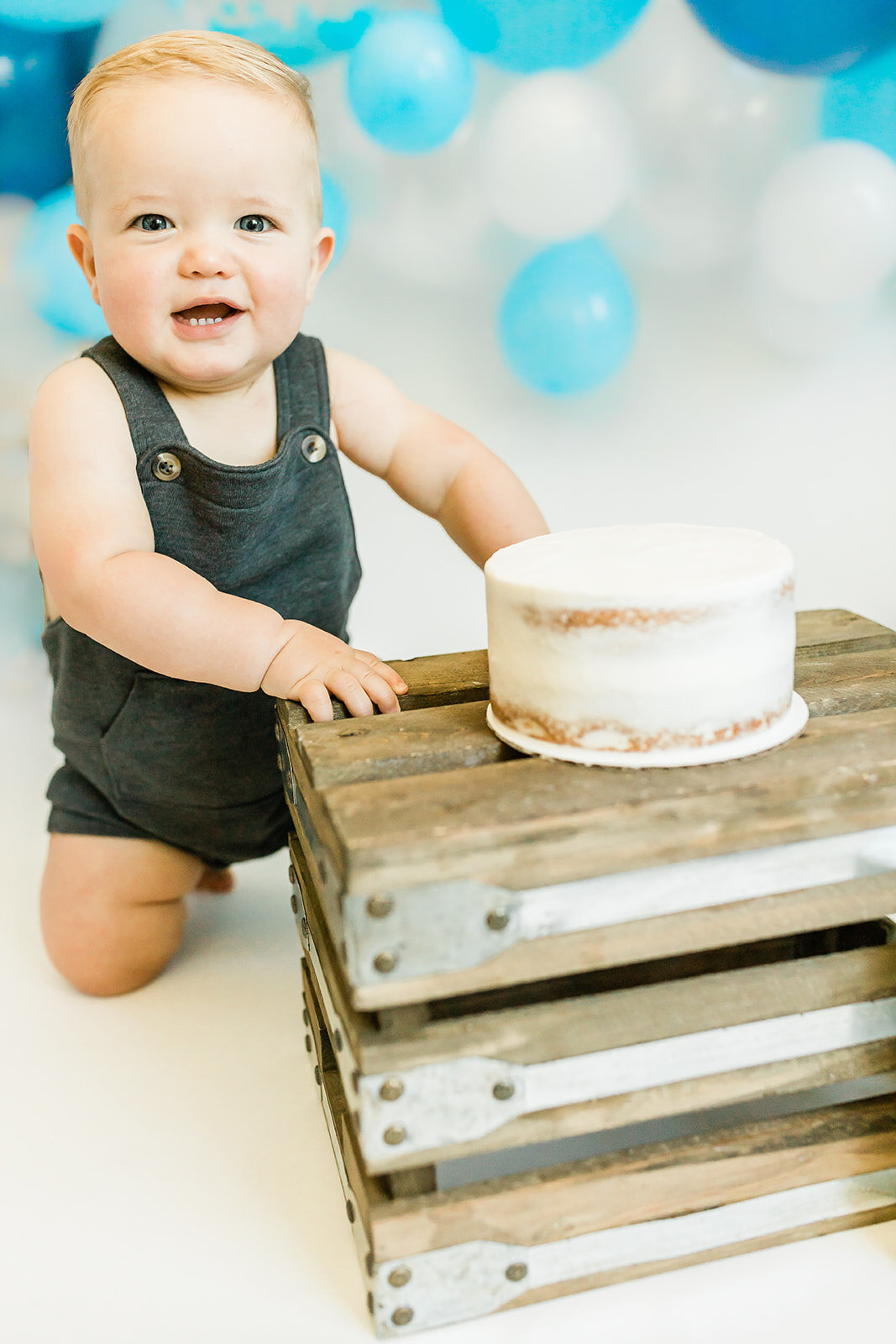 Cake Smash Baby Boy
