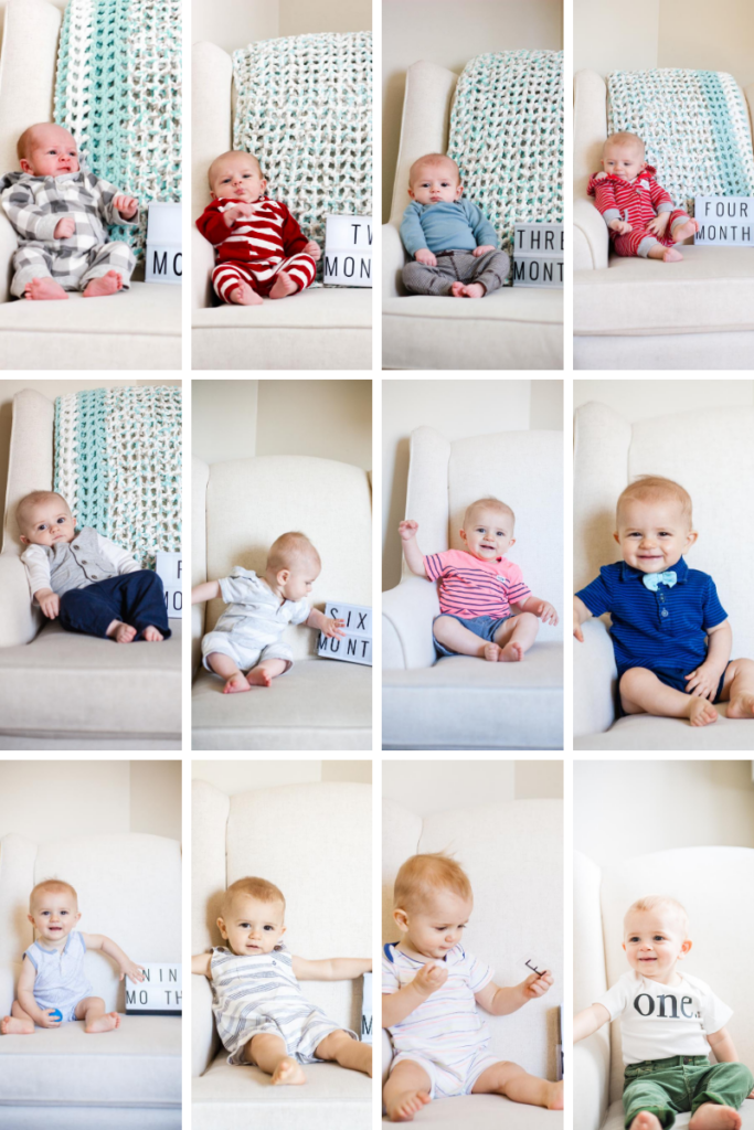 how to document baby's first year